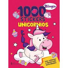 1000 STICKERS UNICORNIOS