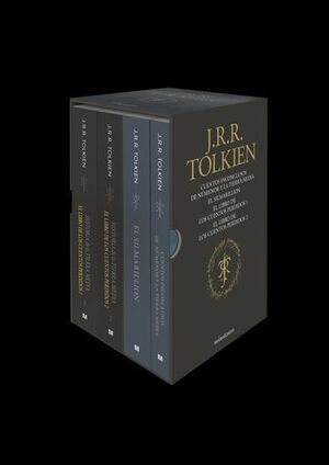 ESTUCHE TOLKIEN 2 (SILMARILLION, CUENTOS INCONCLUSOS, HU00AA TIERRA MEDIA 1 Y 2)